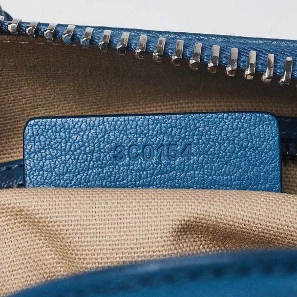 Givenchy Blue Sugar Goatskin Leather Mini Antigona Bag - Picture 10 of 11